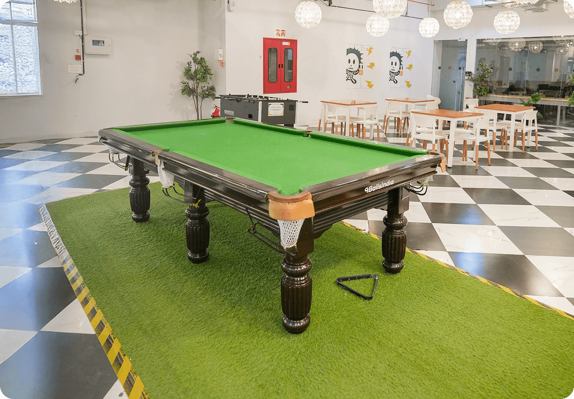 Game zone at Garuda BHIVE Workspace BTM Layout Campus