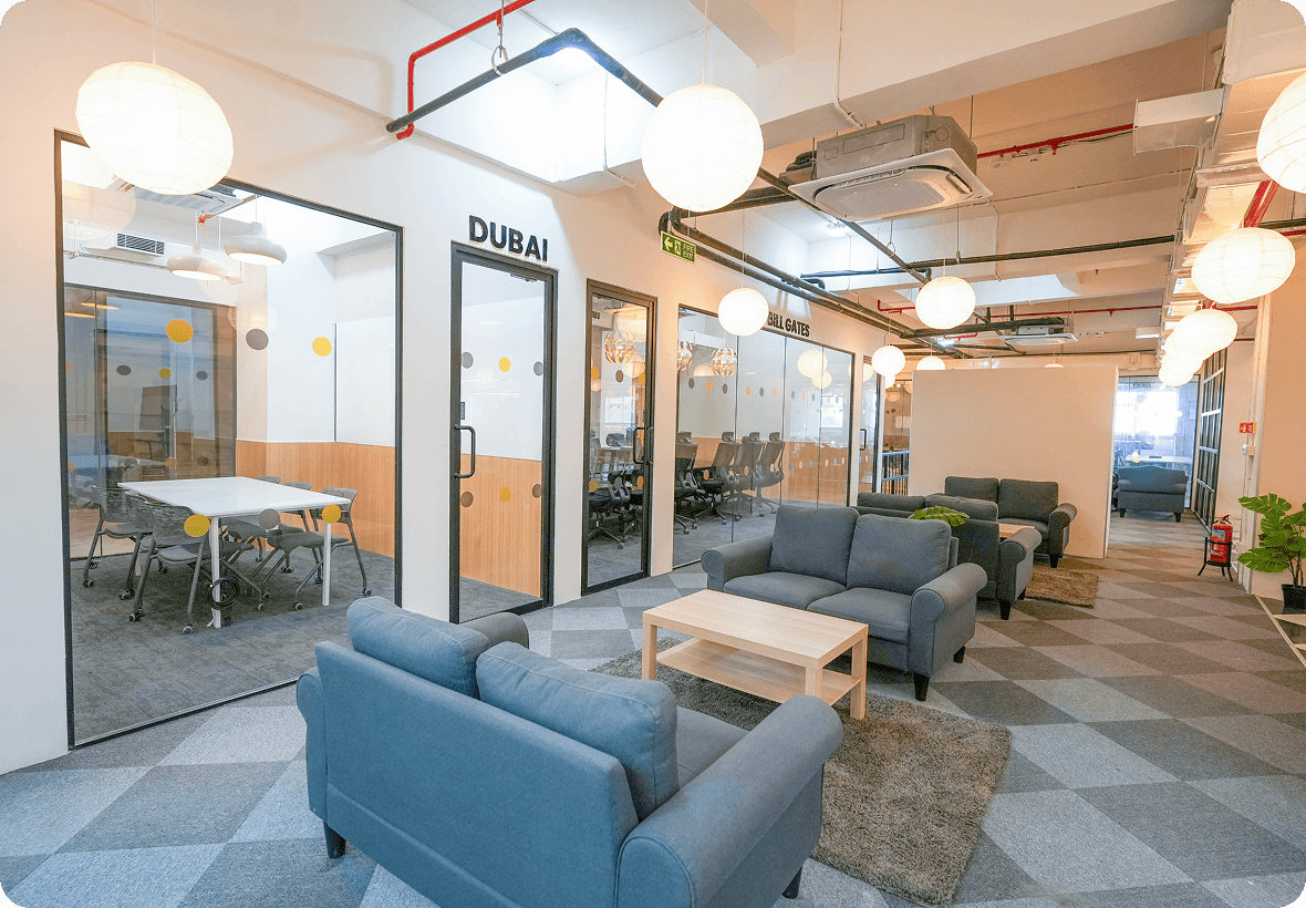 Larger commercial office solutions at BHIVE Jayanagar