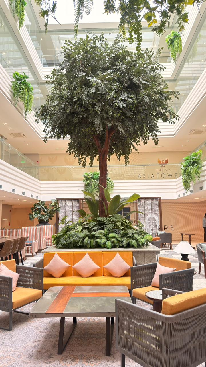 Coworking seating area